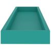 Estantes De Pared Loggia 2 Uds Azul Mdf 80x15x4 Cm