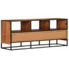 Mueble Para La Tv Madera Maciza De Acacia 110x30x45 Cm Marrón