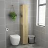 Armario De Baño Madera Contrachapada Roble Sonoma 25x26,5x170cm Marrón