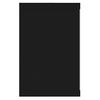 Estante Cubo De Pared 4 Uds Contrachapado Negro 60x15x23 Cm