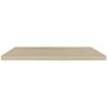 Estantes Flotantes De Pared 2 Uds Mdf Roble 90x23,5x3,8 Cm Marrón