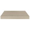 Estantes Flotantes De Pared 4 Uds Mdf Roble 40x23x3,8 Cm Marrón