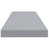 Estantes Flotantes De Pared 4 Uds Mdf Gris 90x23,5x3,8 Cm