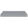 Estantes Flotantes De Pared 4 Uds Mdf Gris 50x23x3,8 Cm