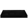 Estante Flotante De Pared Negro Brillante Mdf 40x23x3,8 Cm