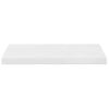 Estante Flotante De Pared Blanco Brillante Mdf 60x23,5x3,8 Cm