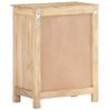 Aparador De Madera Maciza De Mango 60x35x75 Cm Marrón