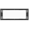 Mueble Para Tv De Vidrio Templado Negro 100x40x40 Cm