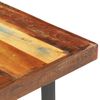 Mesa De Centro De Madera Maciza Reciclada 142x90x42 Cm Marrón