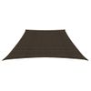 Toldo De Vela Hdpe Marrón 160 G/m² 3/4x2 M