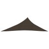 Toldo De Vela Marrón Hdpe 160 G/m² 4x5x6,8 M