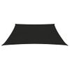 Toldo De Vela Hdpe Negro 160 G/m² 3/4x2 M