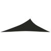 Toldo De Vela Negro Hdpe 160 G/m² 4x5x6,8 M