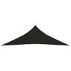 Toldo De Vela Hdpe Negro 160 G/m² 4x4x5,8 M