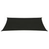 Toldo De Vela Negro Hdpe 160 G/m² 2,5x4,5 M