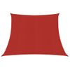 Toldo De Vela Hdpe Rojo 160 G/m² 3/4x3 M