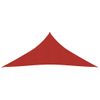 Toldo De Vela Hdpe Rojo 160 G/m² 5x6x6 M