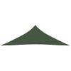 Toldo De Vela Hdpe Verde Oscuro 160 G/m² 5x5x6 M