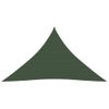 Toldo De Vela Verde Oscuro Hdpe 160 G/m² 4x4x5,8 M