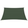 Toldo De Vela Verde Oscuro Hdpe 160 G/m² 4,5x4,5 M