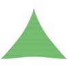 Toldo De Vela Hdpe Verde Claro 160 G/m² 5x5x5 M