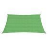 Toldo De Vela Hdpe Verde Claro 160 G/m² 3,6x3,6 M