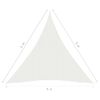 Toldo De Vela Hdpe Blanco 160 G/m² 4x5x5 M