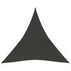 Toldo De Vela Hdpe Gris Antracita 160 G/m² 4,5x4,5x4,5 M