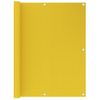 Toldo Para Balcón Hdpe Amarillo 120x500 Cm