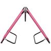 Tumbona Plegable De Acero Rosa