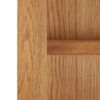 Vidax Estantería De 7 Niveles De Madera Maciza De Roble 90x22,5x200 Cm Marrón