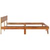 Estructura De Cama De Madera Maciza De Sheesham 200x200 Cm Marrón