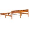 Estructura De Cama De Madera Maciza De Sheesham 200x200 Cm Marrón