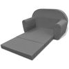 Sillón Flip-out Para Niños Gris