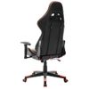 Silla De Gaming De Cuero Sintético Negro Y Naranja Multicolor