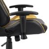 Silla Gaming Giratoria Pvc Dorado