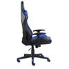 Silla Gaming Giratoria Pvc Azul