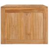 Mesa De Centro De Madera Maciza De Teca 90x50x40 Cm Marrón