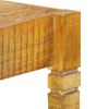 Estructura De Cama De Madera Maciza De Mango 180 Cm Marrón