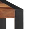 Mesa De Comedor De Madera Maciza De Sheesham 120x60x76 Cm Marrón