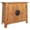 Mueble De Lavabo Madera Maciza De Pino 70x32x63 Cm Marrón