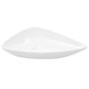 Lavabo De Cerámica Triangular Blanco 645x455x115 Mm