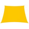 Toldo De Vela Trapezoidal De Tela Oxford Amarillo 3/5x4 M