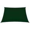 Toldo De Vela Cuadrado Tela Oxford Verde Oscuro 3,6x3,6 M