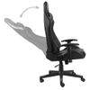 Silla Gaming Giratoria Pvc Gris