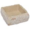 Lavabo Crema Mármol 30x30x13 Cm