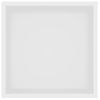 Mueble De Pared Para Tv Madera Contrachapada Blanco 102x35x35cm