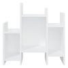 Armario Auxiliar De Madera Contrachapada Blanco 60x26x60 Cm