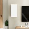 Mueble Para Tv De Madera Contrachapada Blanco 30,5x30x60 Cm