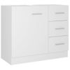 Armario Para Lavabo Madera Contrachapada Blanco 63x30x54 Cm